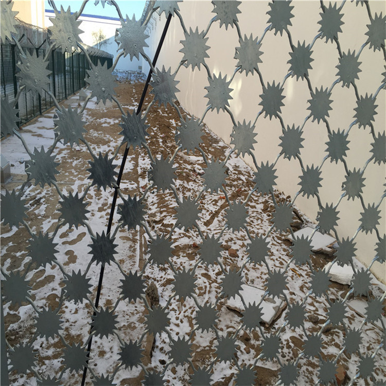 獄用的鐵絲網(wǎng)護欄圖片2